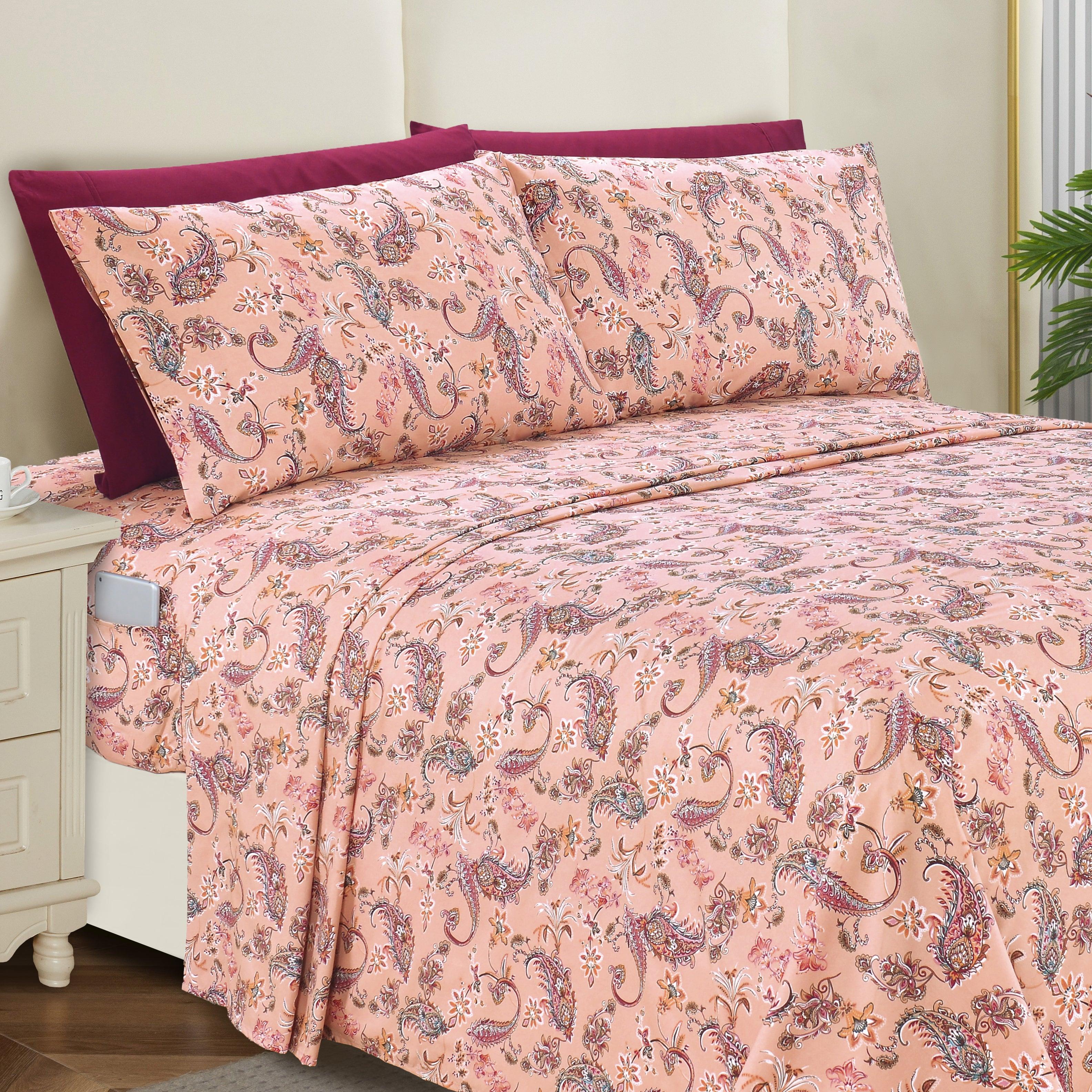 6-Piece Paisley Printed Pattern - Soft as a Hotel Premium Quality Sheet Set