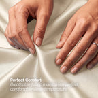 Fine 4-Piece Silky Satin Sheet Set, Bright Shades