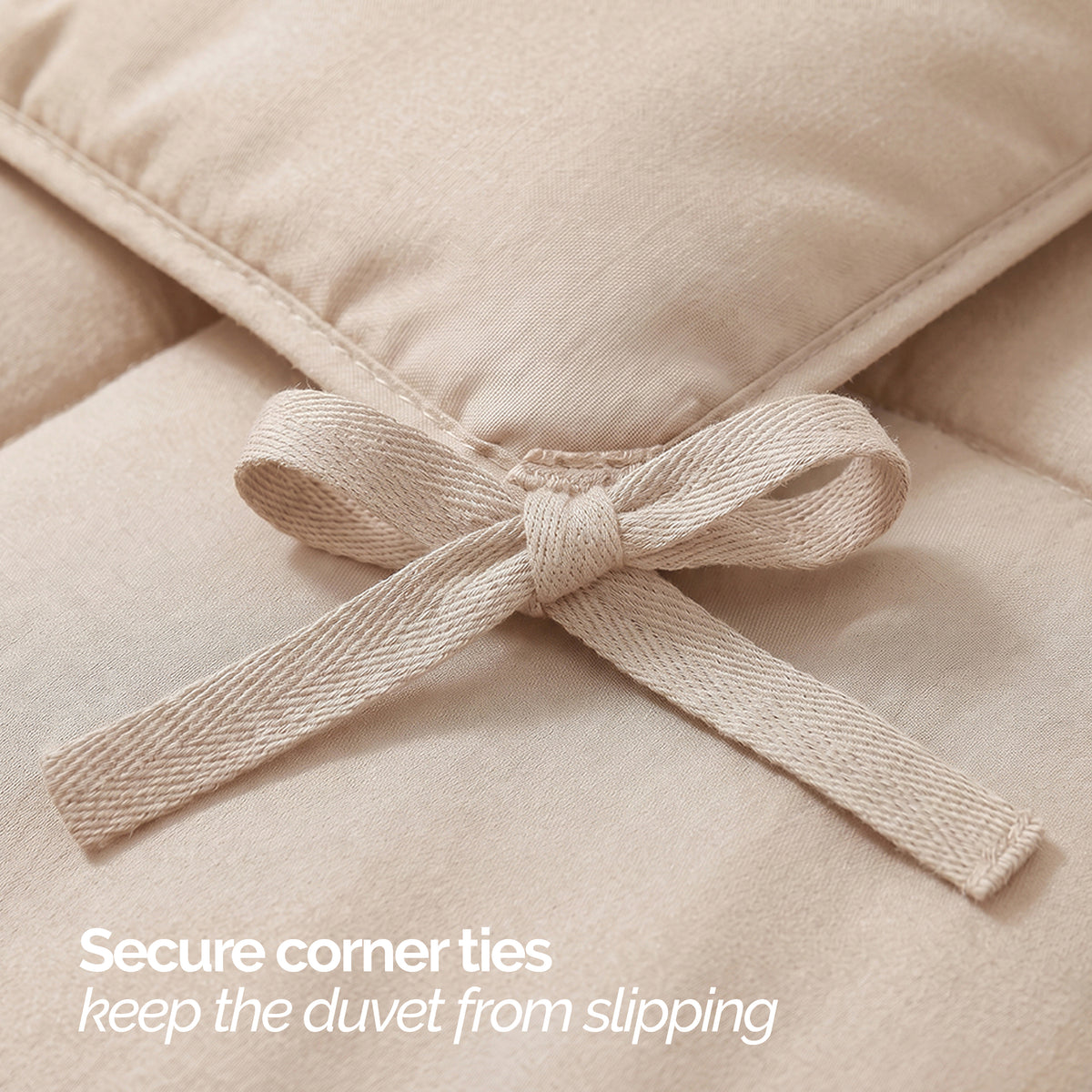 Essential 3-Piece Solid Duvet Cover Set