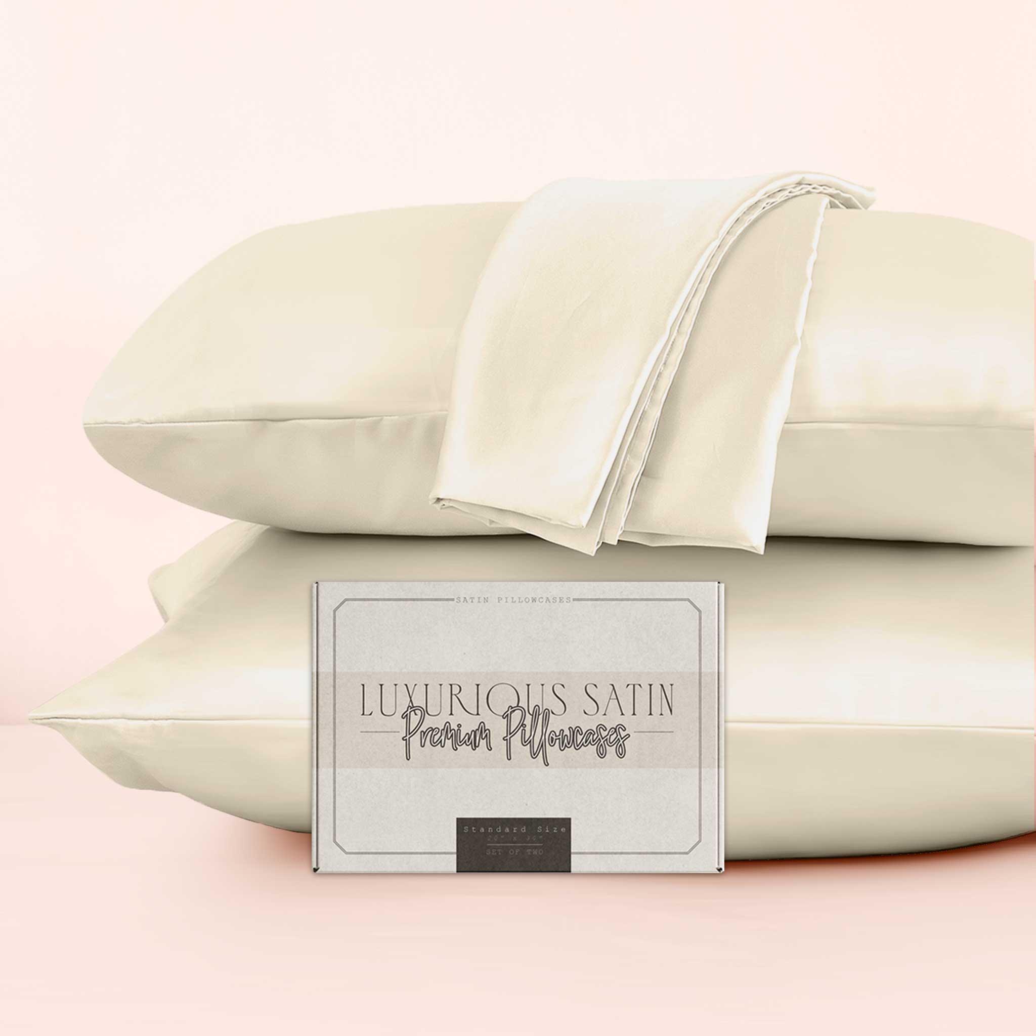 Set of 2 - Satin Pillowcases