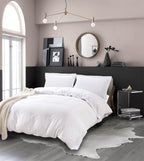 Essential 3-Piece Solid Duvet Cover Set