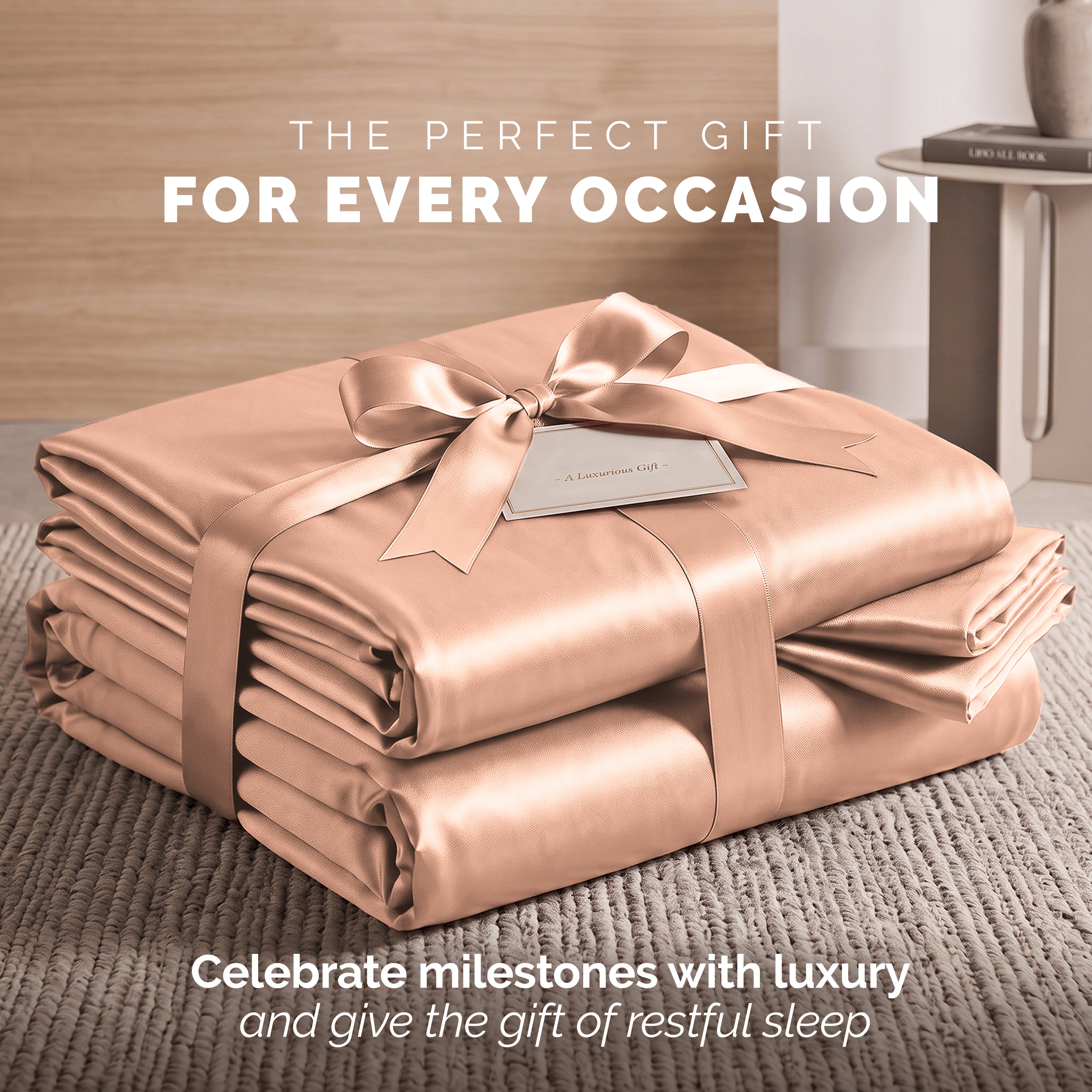 Fine 4-Piece Silky Satin Sheet Set, Bright Shades