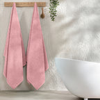 2-Pack Premium Turkish Cotton Braided Bath Towel Set, 27 x 54 inch