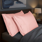 Set of 2 Pillowcases- 3 Line Embroidery