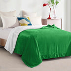 Reversible Sherpa Throw Blanket - Sherpa Back Throw Blanket