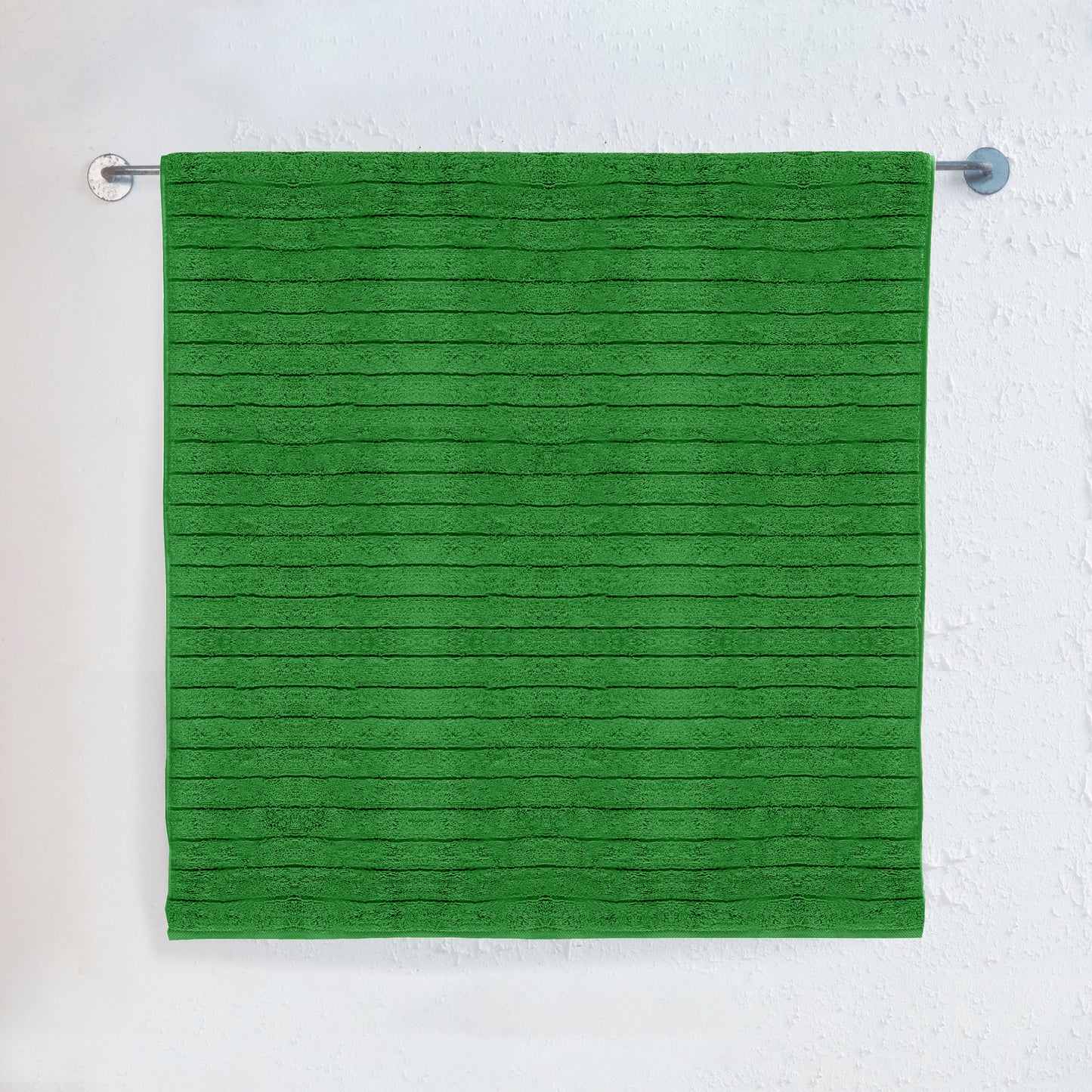 Elegant Comfort 1-Piece Premium Turkish Cotton Corduroy Stripe Jumbo Towel, 35x 70 inch