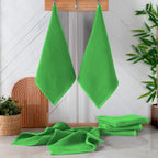 6-Pack Turkish Cotton Waffle Wave Kitchen Towels