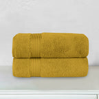 2-Pack Premium Turkish Cotton Bath Towel Set, 27 x 54 inch