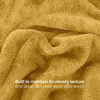 4-Piece Velvet Plush Flannel Sheet Set