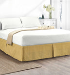 1-Piece Stripe Bed Skirt - 14 inch Drop