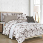 10-Piece Tie-Dye Comforter Set, Includes 6-Piece Sheet Set with Double Sided Storage Pockets