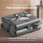 Fine 4-Piece Silky Satin Sheet Set, Moody Shades