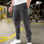 Casual Men Cotton Fleece Jogger with Pockets