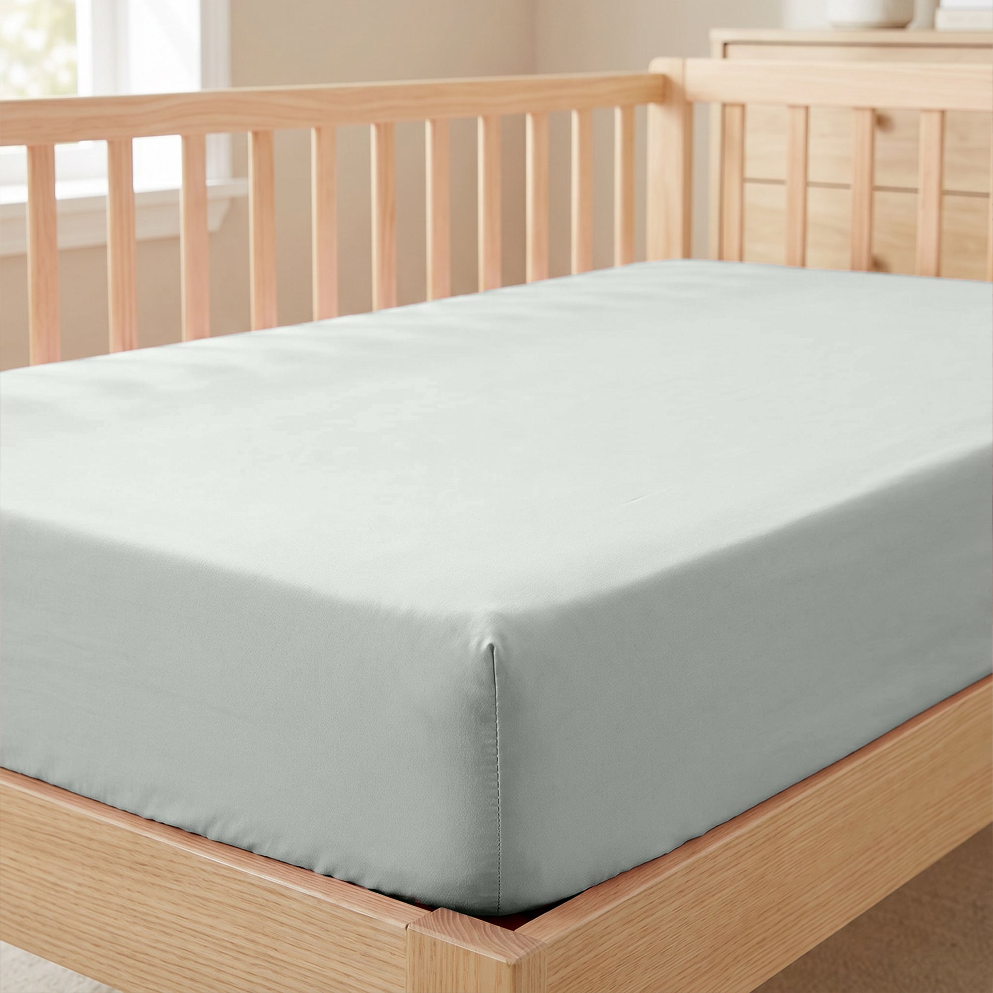 Cotton Crib Fitted Sheet