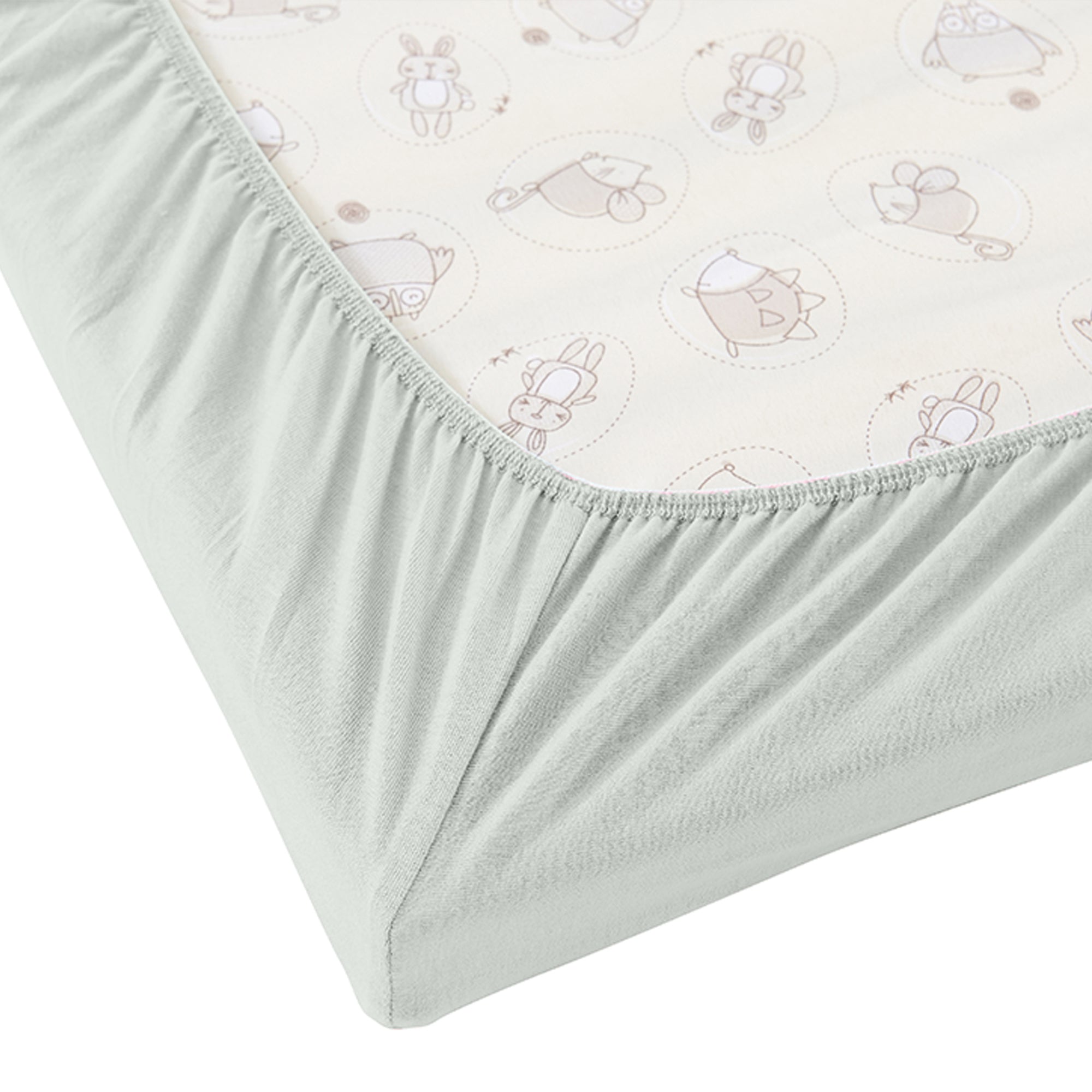 Cotton Crib Fitted Sheet