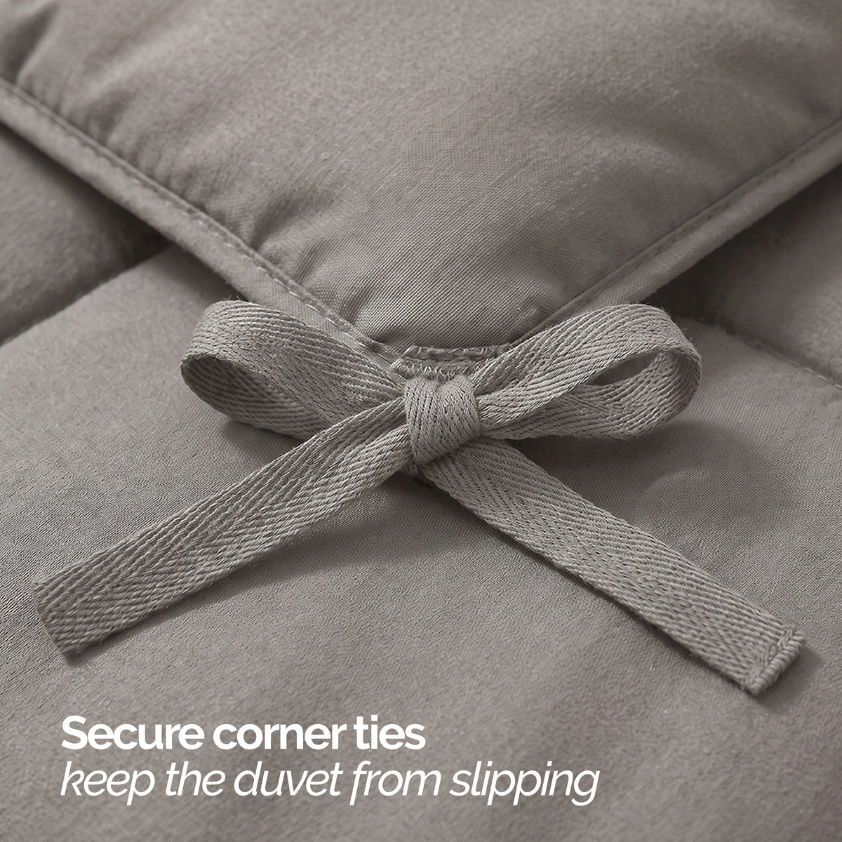 Essential 3-Piece Solid Duvet Cover Set