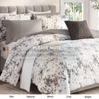 10-Piece Tie-Dye Comforter Set, Includes 6-Piece Sheet Set with Double Sided Storage Pockets
