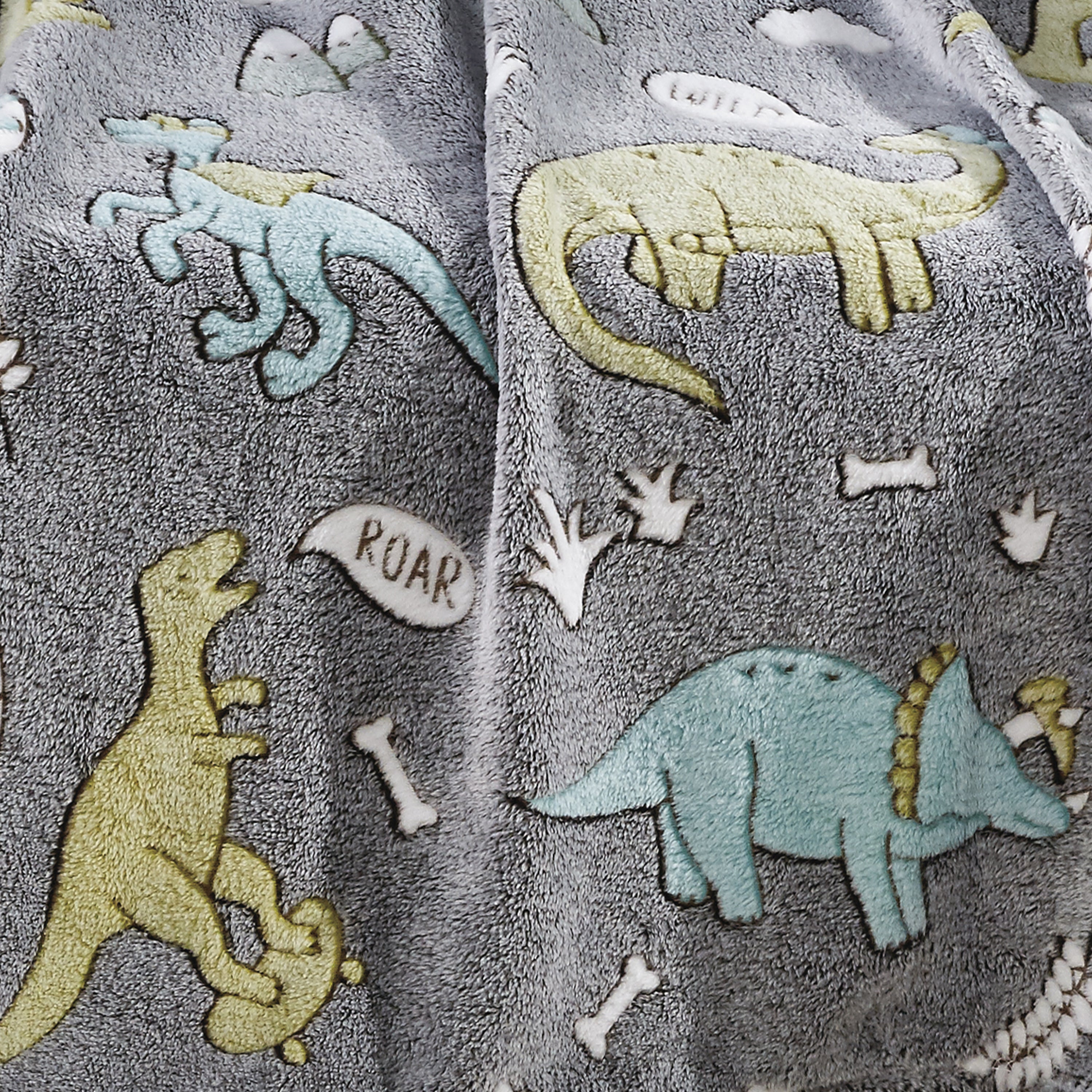 Glow In the Dark 50" x 60" Throw Blanket - Velvety Feel, 50 X 60 inches