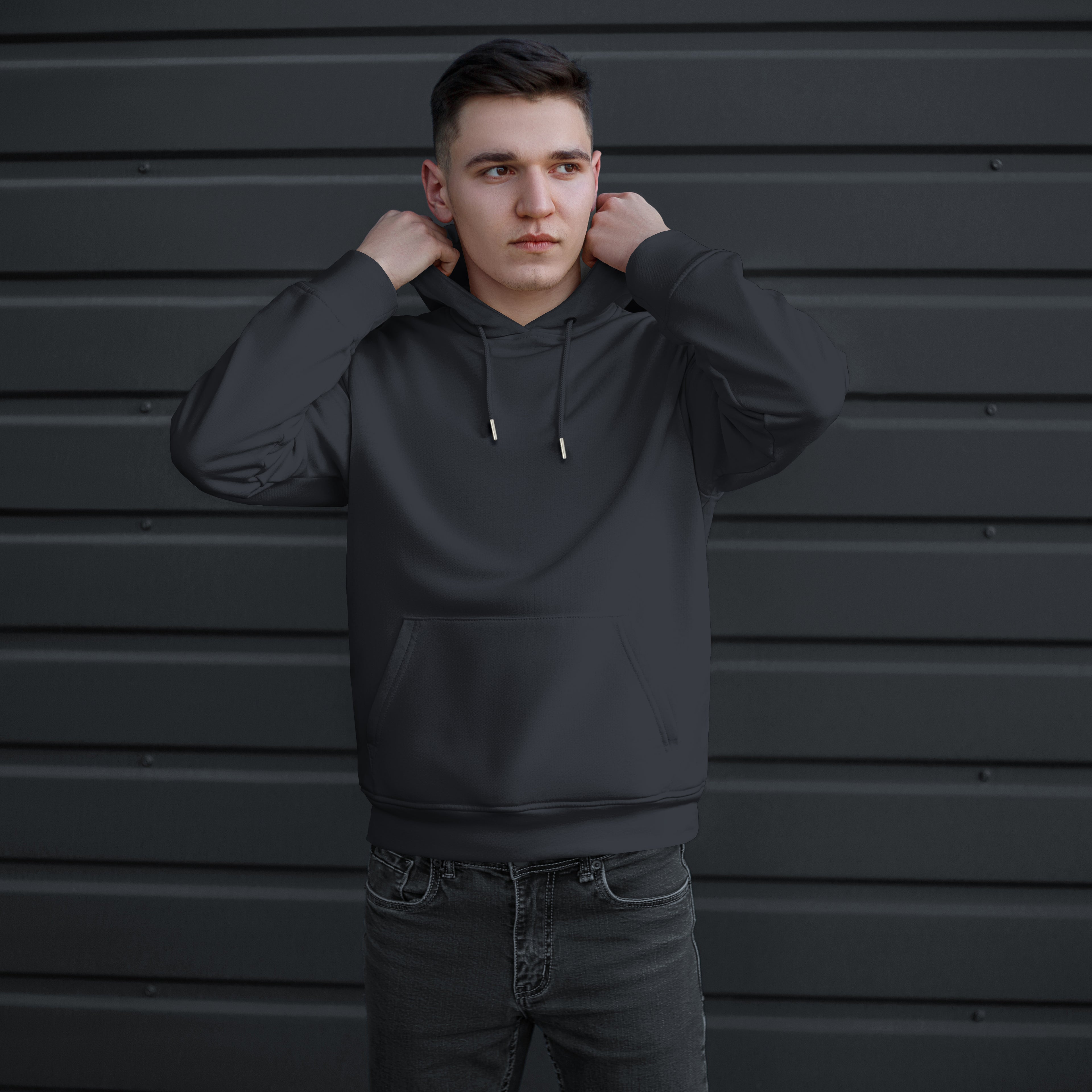 Men Casual Cotton Hoodie