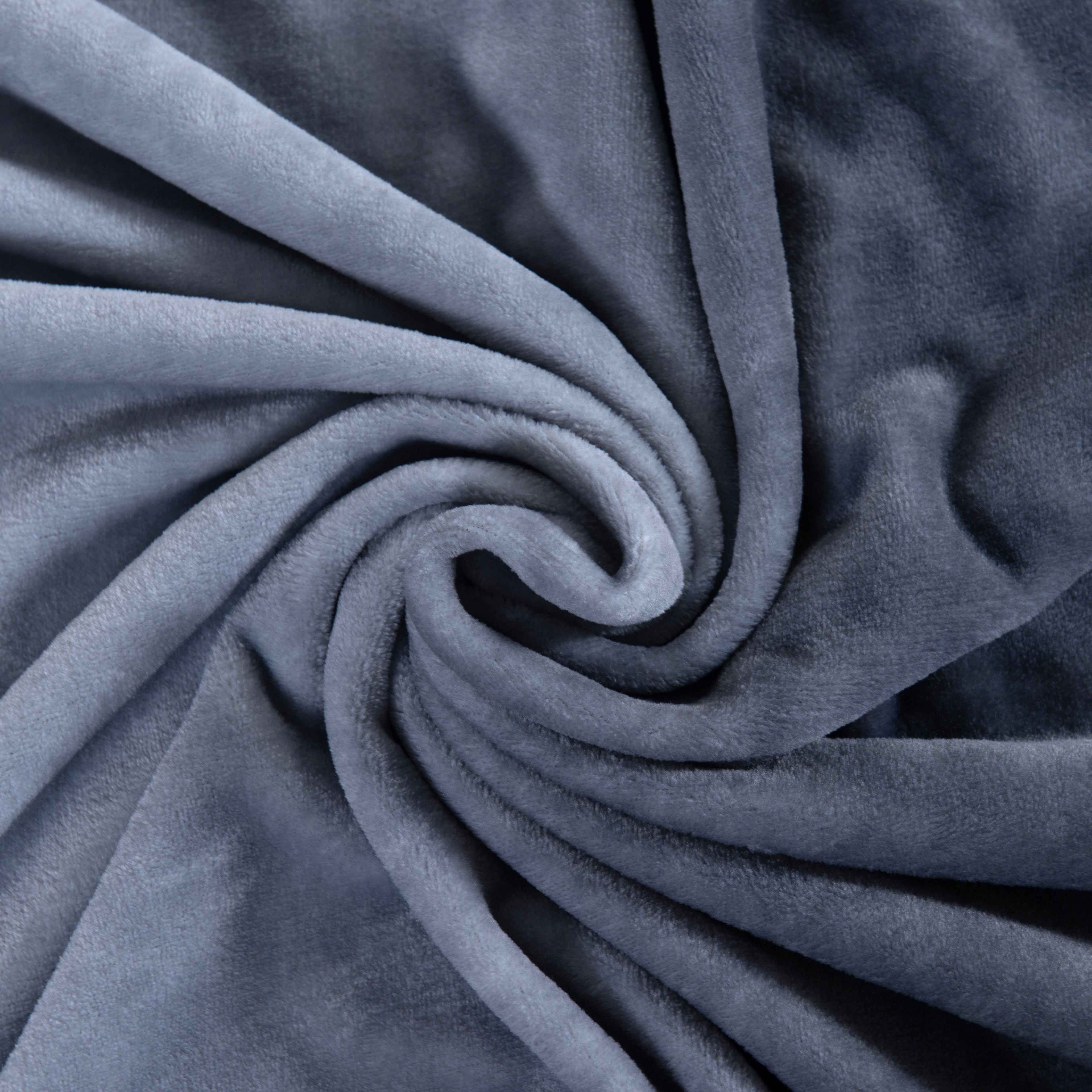 Ombre Printed Velour Fleece Blanket - Velvety Feel