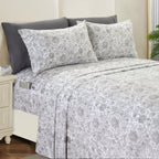 6-Piece Paisley Printed Pattern - Soft as a Hotel Premium Quality Sheet Set