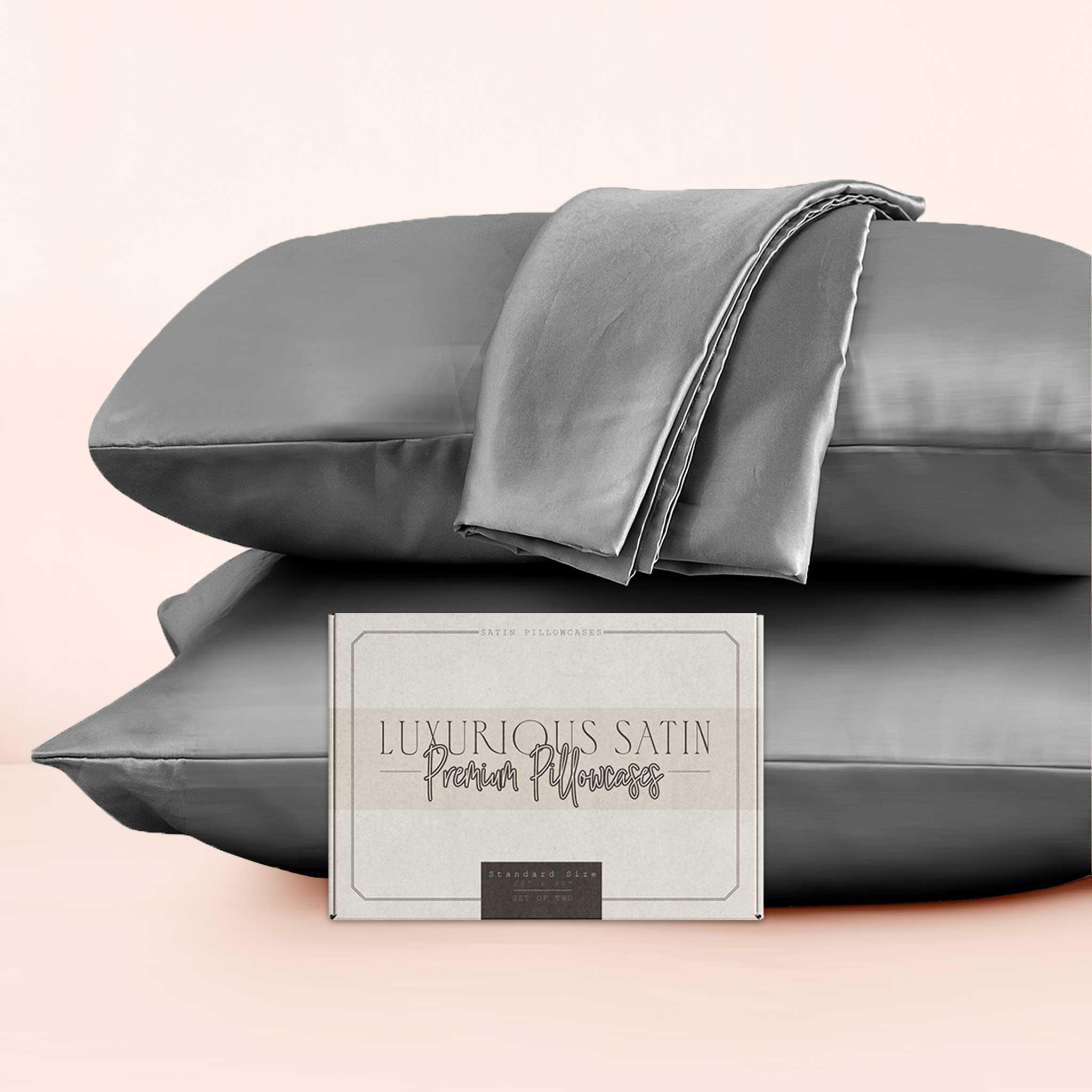 Set of 2 - Satin Pillowcases