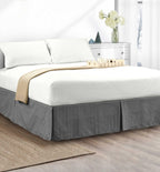 1-Piece Stripe Bed Skirt - 14 inch Drop