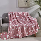 Glow In the Dark 50" x 60" Throw Blanket - Velvety Feel, 50 X 60 inches