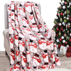 50" x 60" Holiday Velvet Plush Blanket Throw - 50 x 60 inches