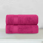 2-Pack Premium Turkish Cotton Bath Towel Set, 27 x 54 inch