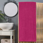 1-Piece Premium Turkish Cotton Braided Oversized Bath Sheet Towel 40 x 80 Inch