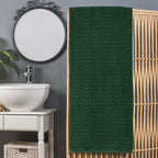 1-Piece Premium Turkish Cotton Braided Oversized Bath Sheet Towel 40 x 80 Inch