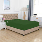 Extra Deep 18"-21" Single Fitted Sheet for High Mattress - All Around Elastic with Straps