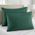 Set of 2 Pillowcases- 3 Line Embroidery