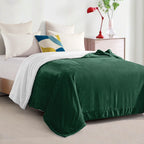 Reversible Sherpa Throw Blanket - Sherpa Back Throw Blanket
