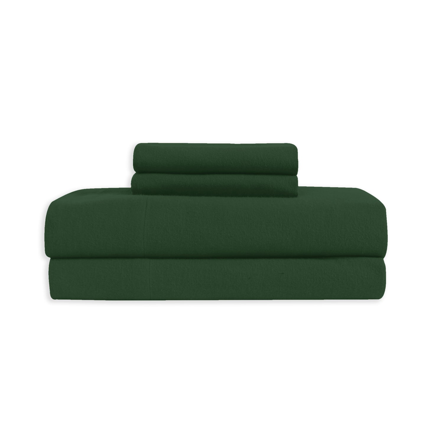 Elegant Comfort 4-Piece Cotton Flannel Sheet Set - 100% Turkish Cotton