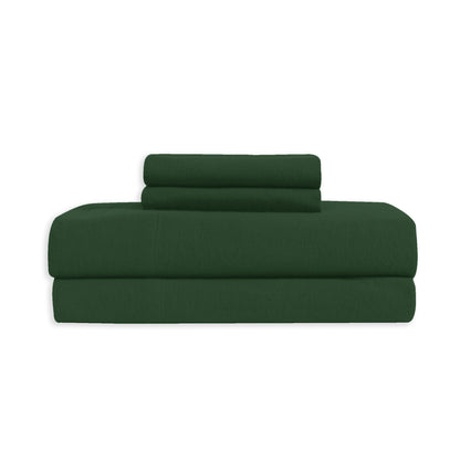 Elegant Comfort 4-Piece Cotton Flannel Sheet Set - 100% Turkish Cotton