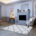 5' x 7' -  8' x 10' Rectangle Shaggy Area Rug