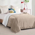 Reversible Sherpa Throw Blanket - Sherpa Back Throw Blanket