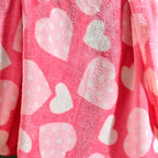 Valentine's Day 50" x 60" Throw - Love Theme Flannel Fleece Throw Blanket
