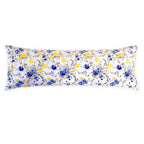 Set of 2 Floral and Stripe Pattern Pillowcases