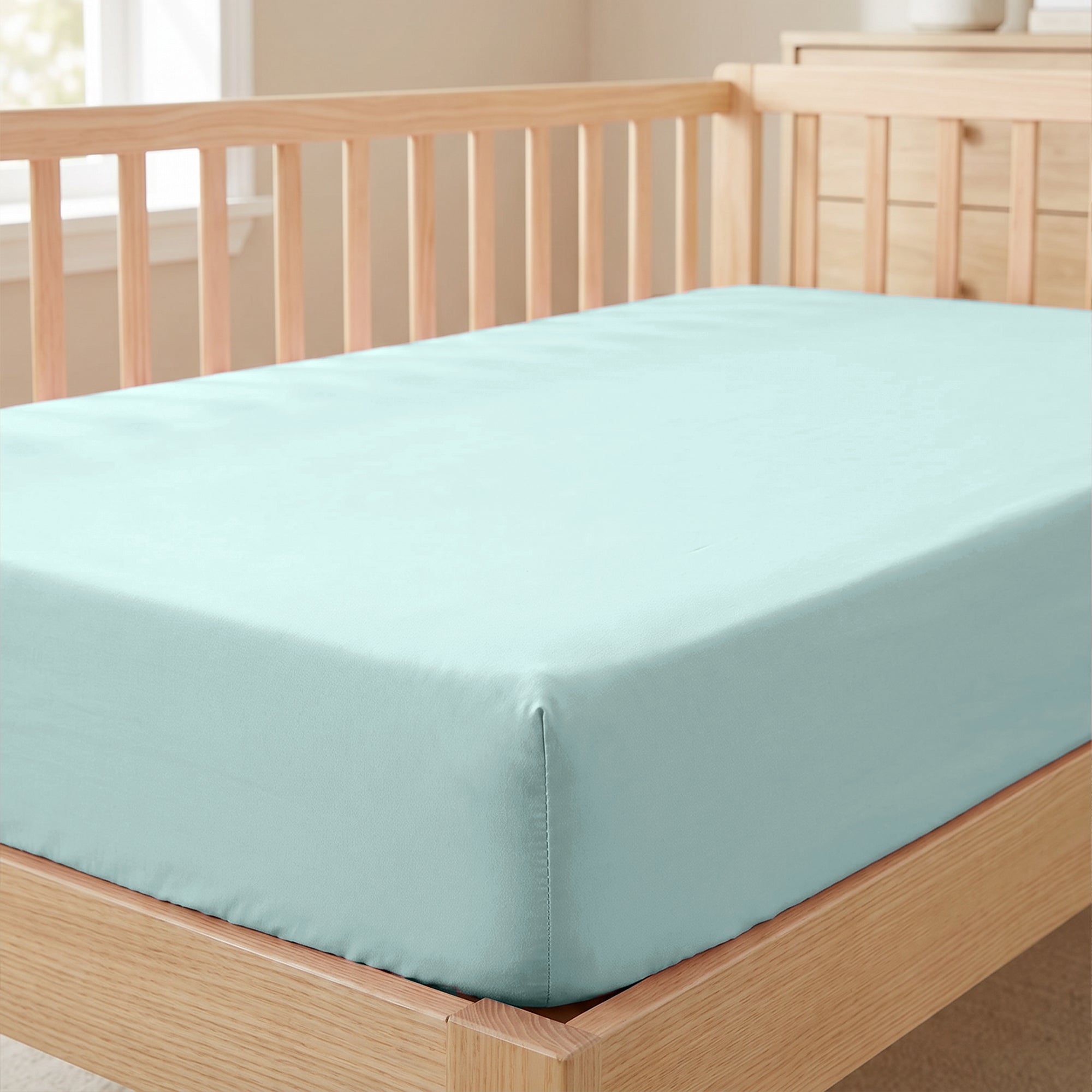 Cotton Crib Fitted Sheet