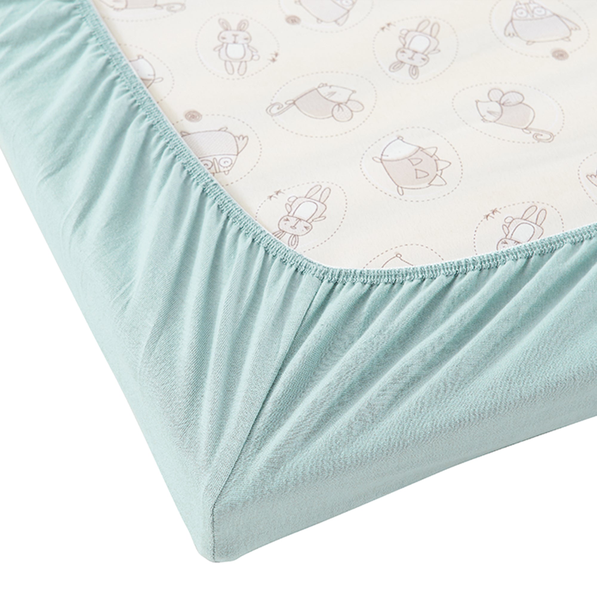 Cotton Crib Fitted Sheet