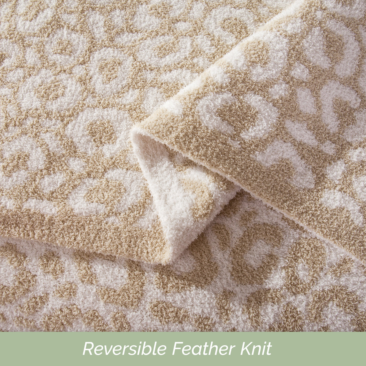50" x 70"  Ultra Soft Checkered Knitted Throw Blanket