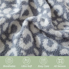 50" x 70"  Ultra Soft Checkered Knitted Throw Blanket