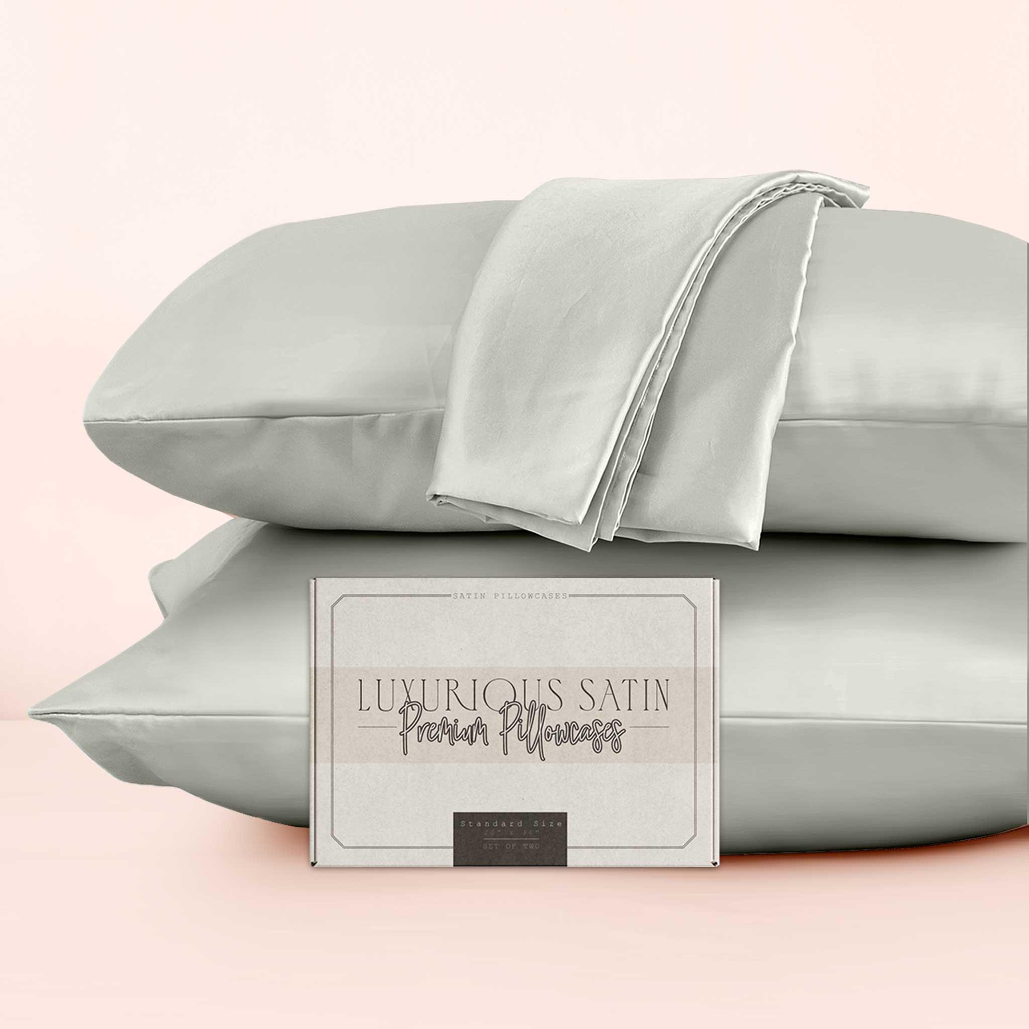 Set of 2 - Satin Pillowcases
