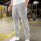 Casual Men Cotton Fleece Jogger with Pockets