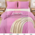 Essential 3-Piece Solid Duvet Cover Set