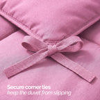 Essential 3-Piece Solid Duvet Cover Set