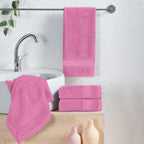 4-Pack Premium Turkish Cotton Hand Towel Set, 16 x 28 inch